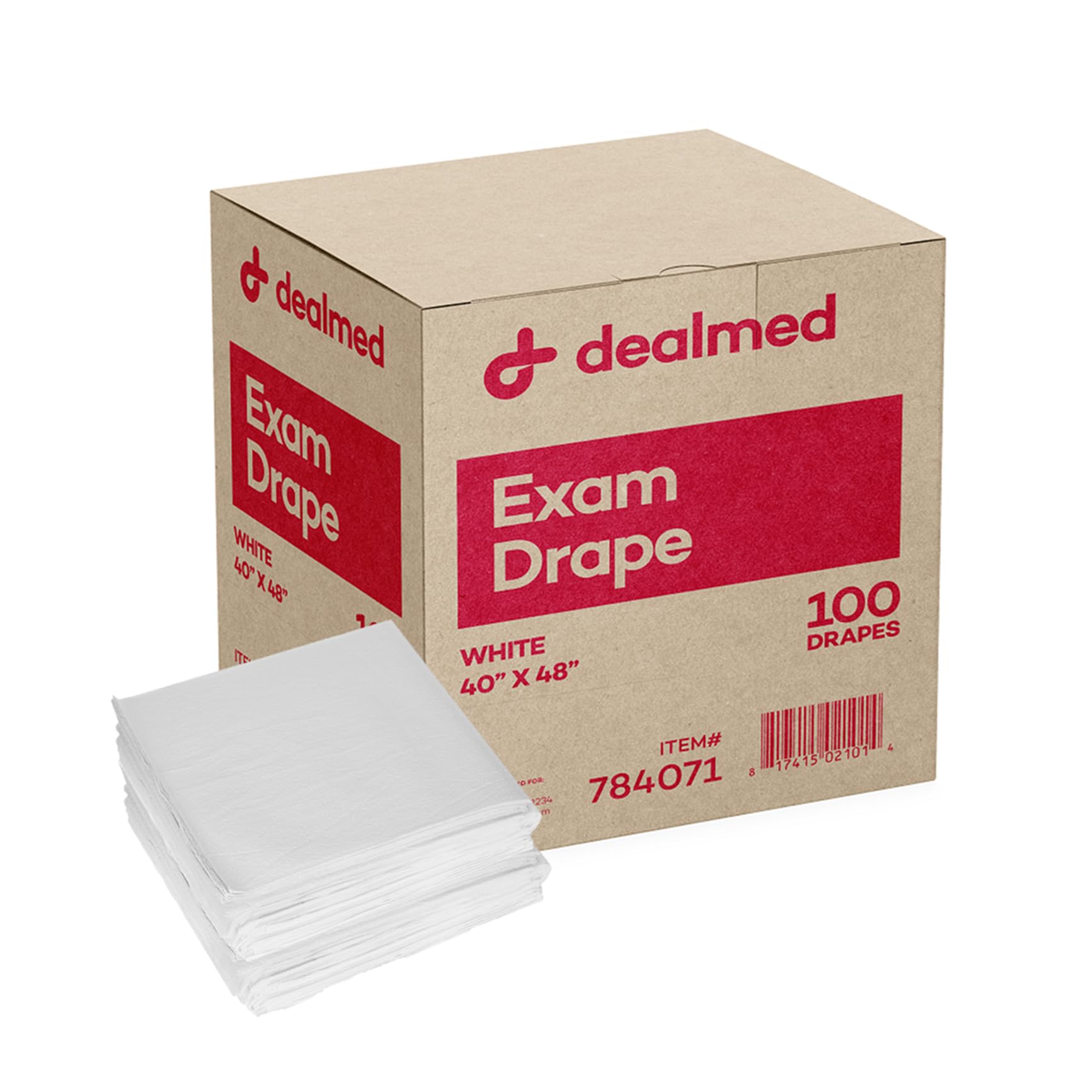 Amazon.com: Dealmed Drape Sheets – 100 Count of 2-Ply Drape Sheets
