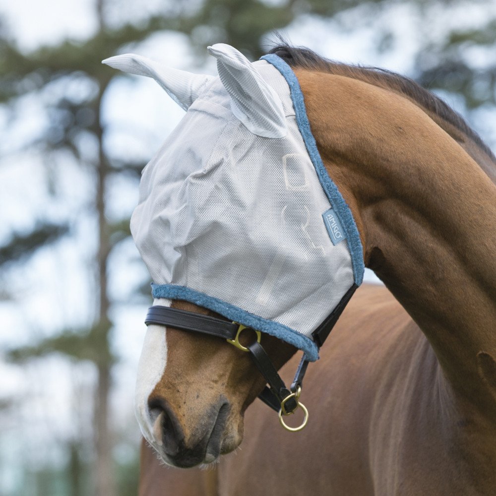 Amigo FlyMask WB SI/D.Grey