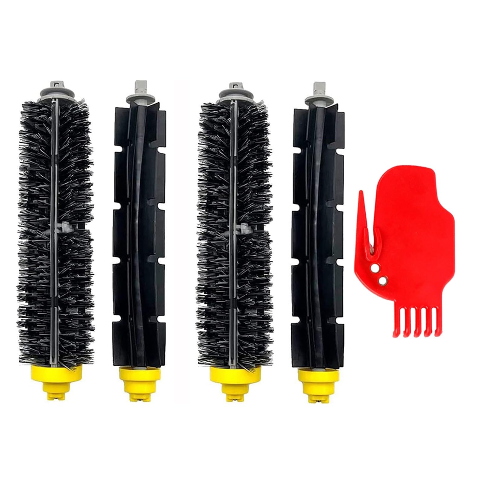 OFNYLSSCGJ Compatible For Roomba， 500 600 700 Series 552 564 585 614 630 660 670 680 690 760 770 780 790 700 Robot Vacuum Cleaner Roller Brushes