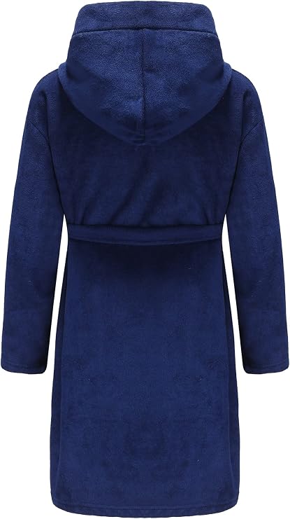 Boys Girls Bathrobe Soft Towel Hooded Robe Terry cloth Turkish Cotton Bathrobe