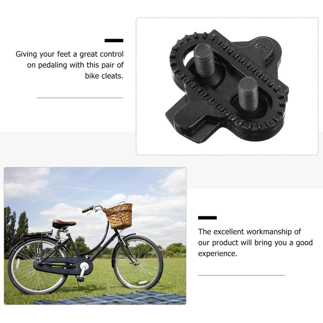 SUPVOX 1 Paio Di Tacchetti Per Biciclette Pedale Tacchetto Pedali Mtb Ciclismo Biciclette Tacchetto Per Rilascio Multidirezionale Tacchetto Piastra Paramotore Mountain