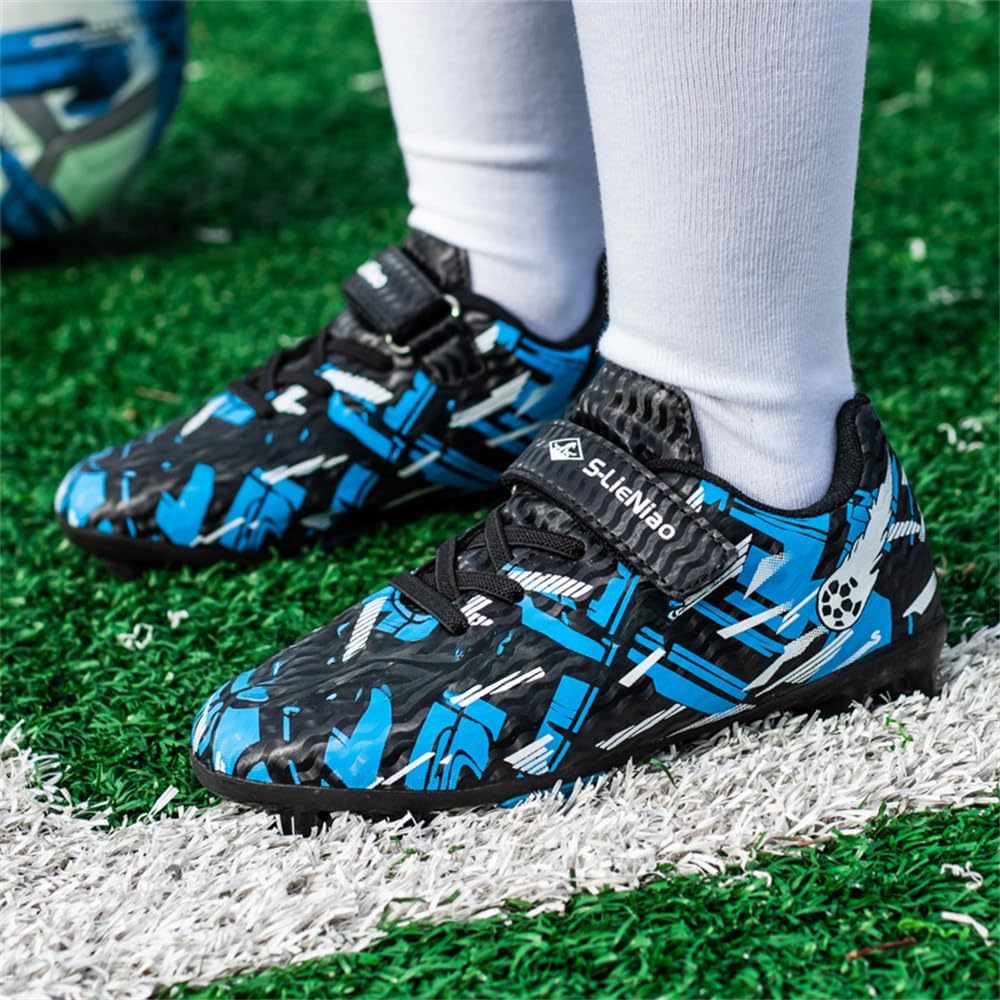 Kids Soccer Shoes Boys Football Cleats Professional Athletic Outdoor Trainning Football Shoes Youth Girl Turf Soccer Cleats - Image 6