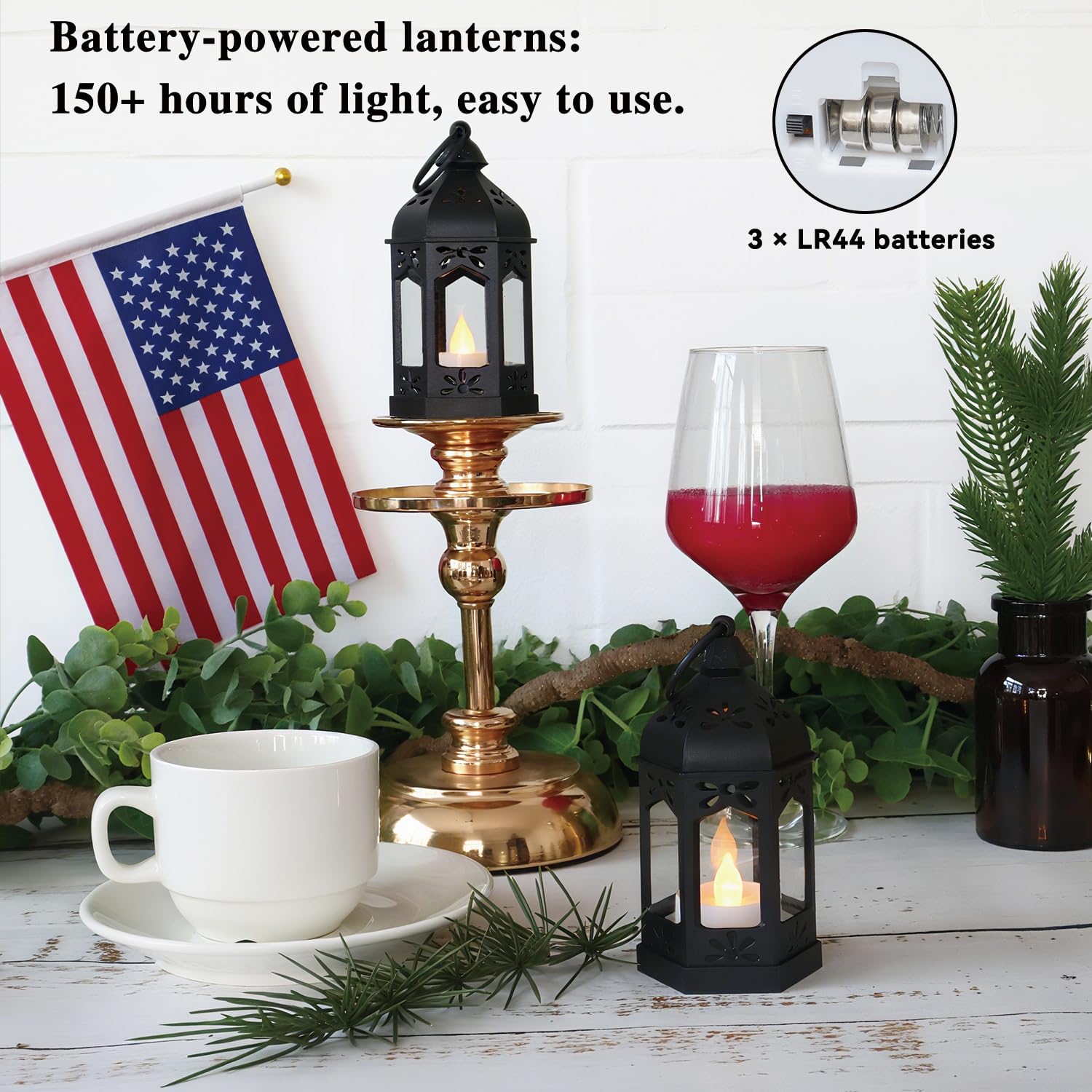 Amazon.com: LLQ 8Pcs Mini Lanterns for Centerpiece, Medieval