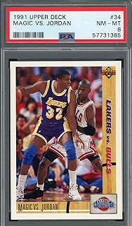 Michael Graded Michael Jordan & Magic Johnson Card