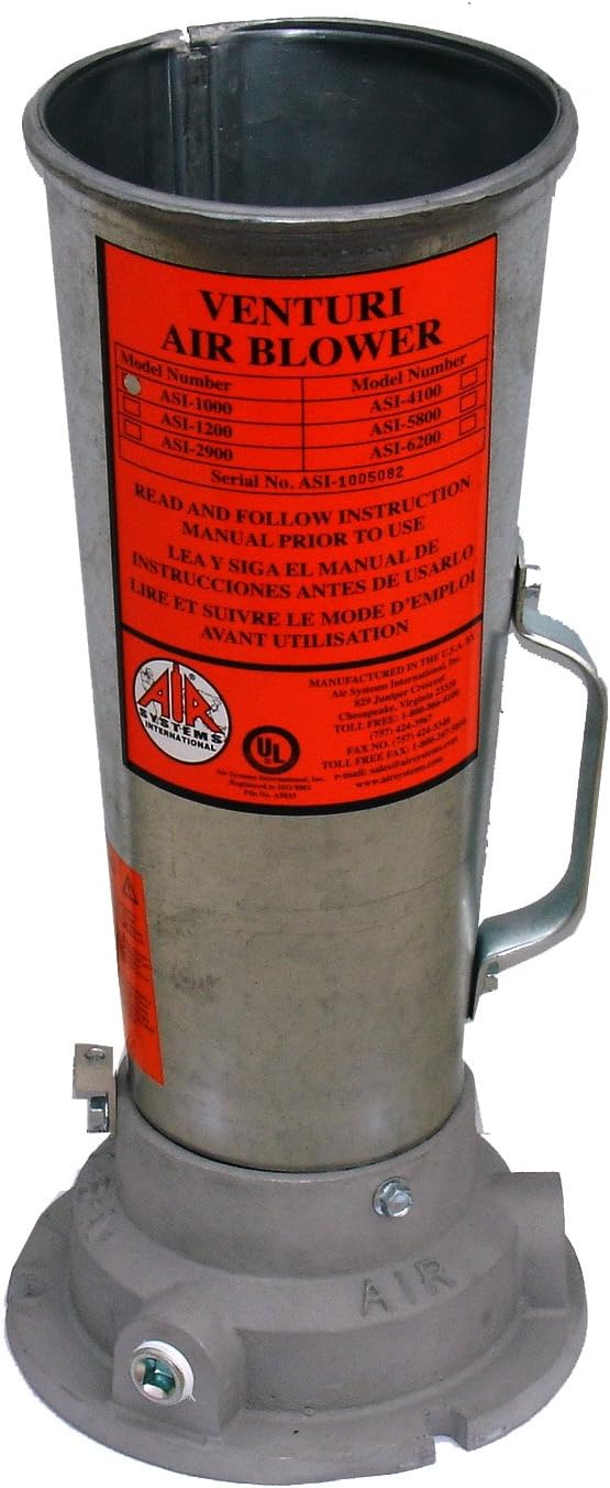 Air Systems ASI-1000 Venturi Style Pneumatic Air Blower