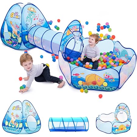 Amazon ボールプール キッズテント ボールハウス テント トンネル 3点セット 子供用 室内 折り畳み式 収納便利 クリスマス 誕生日 入園祝い 入学祝いに適 Beeways ボールプール アクセサリ おもちゃ Amazon ボールプール キッズテント ボールハウス テント トンネル 3点セット 子供用 室内 折り畳み式 収納便利 クリスマス 誕生日 入園祝い 入学祝いに適 Beeways ボールプール アクセサリ おもちゃ