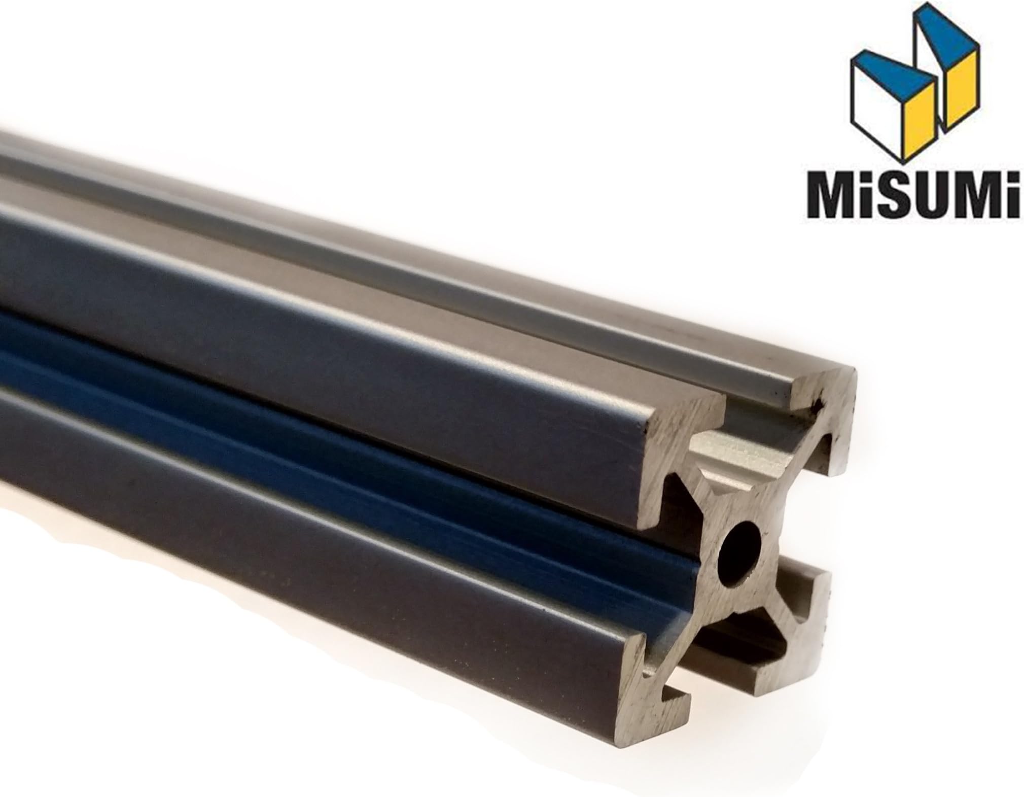 Aluminum Extrusion 24" Clear Anodize Misumi Series 5 (20mm x 20mm)