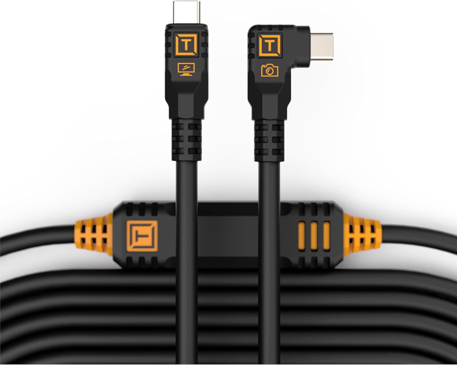 国内正規品】Tether Tools テザーツールズ テザープロ オプティマ 10G USB-C ケーブル ライトアングル（4.6