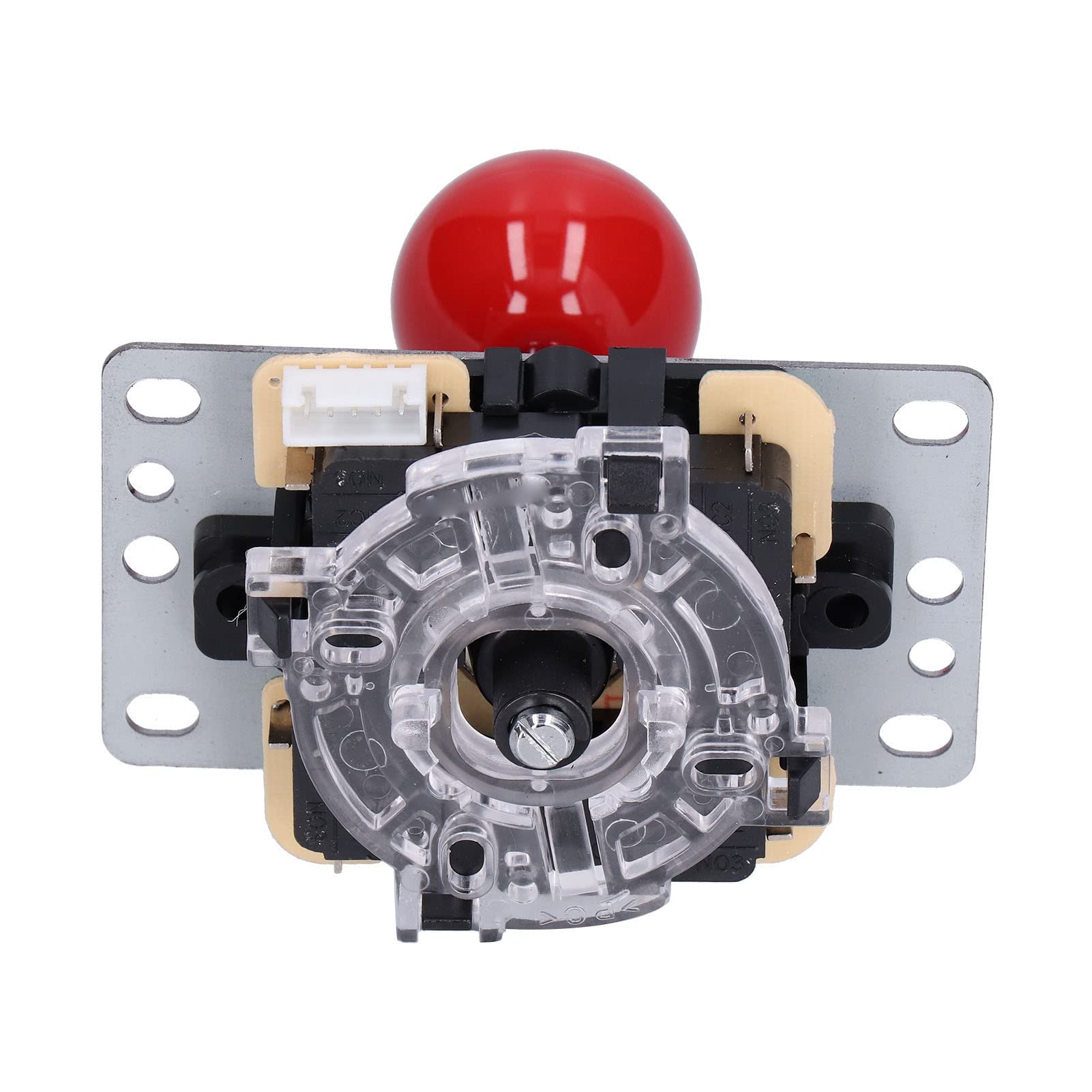 Acouto QM070906 Wersja dla Dwóch Graczy Gra Zręcznościowa Zestaw do Samodzielnego Montażu LED 8-kierunkowy Joystick do Gier Zręcznościowych Projekty DIY Ludzie Zestaw Gry Zręcznościowej Gra