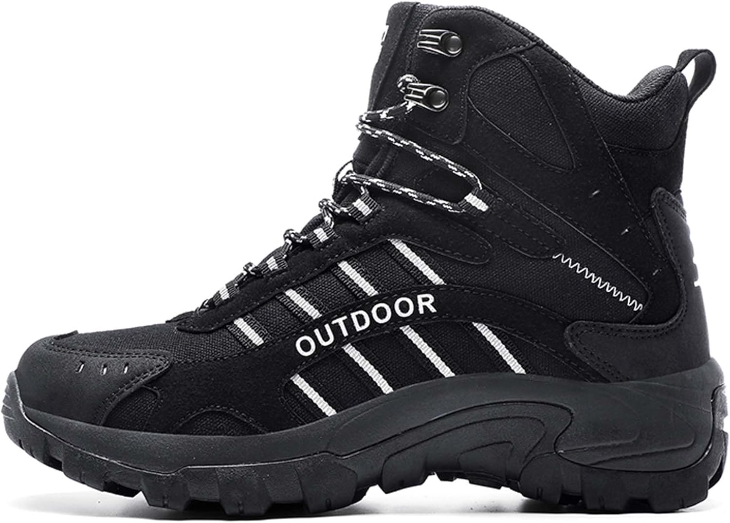 Men's Hiking Tactical Boots High Top Outdoor Off-Road Jungle Hunting Boots Waterproof Wear-Resistant Walking Backpacks Camping Mountain Climbing Shoes