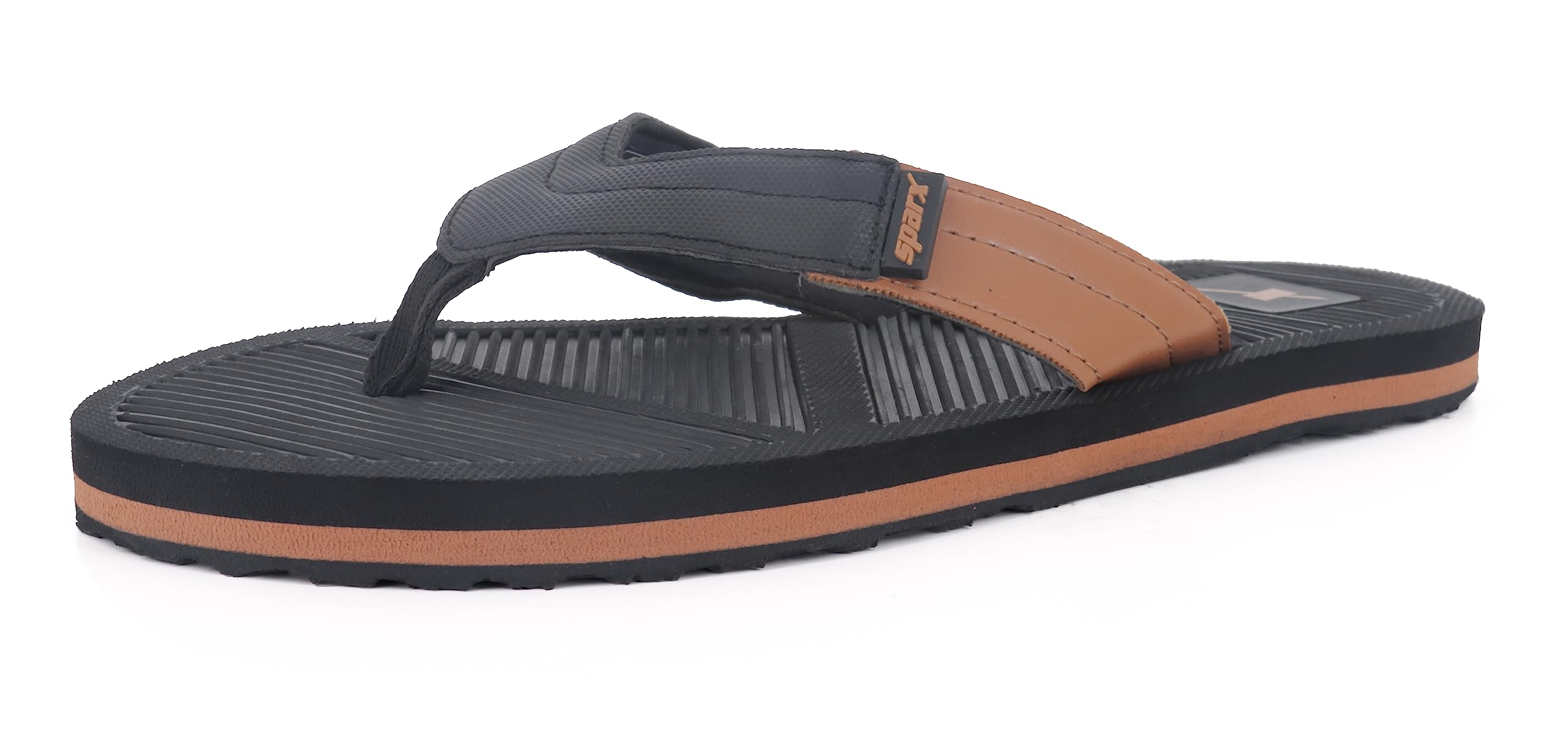 sparx mens SF0137G Blacktan Flip-Flop - 8 UK (SF0137GBKTN0008)-picture-49