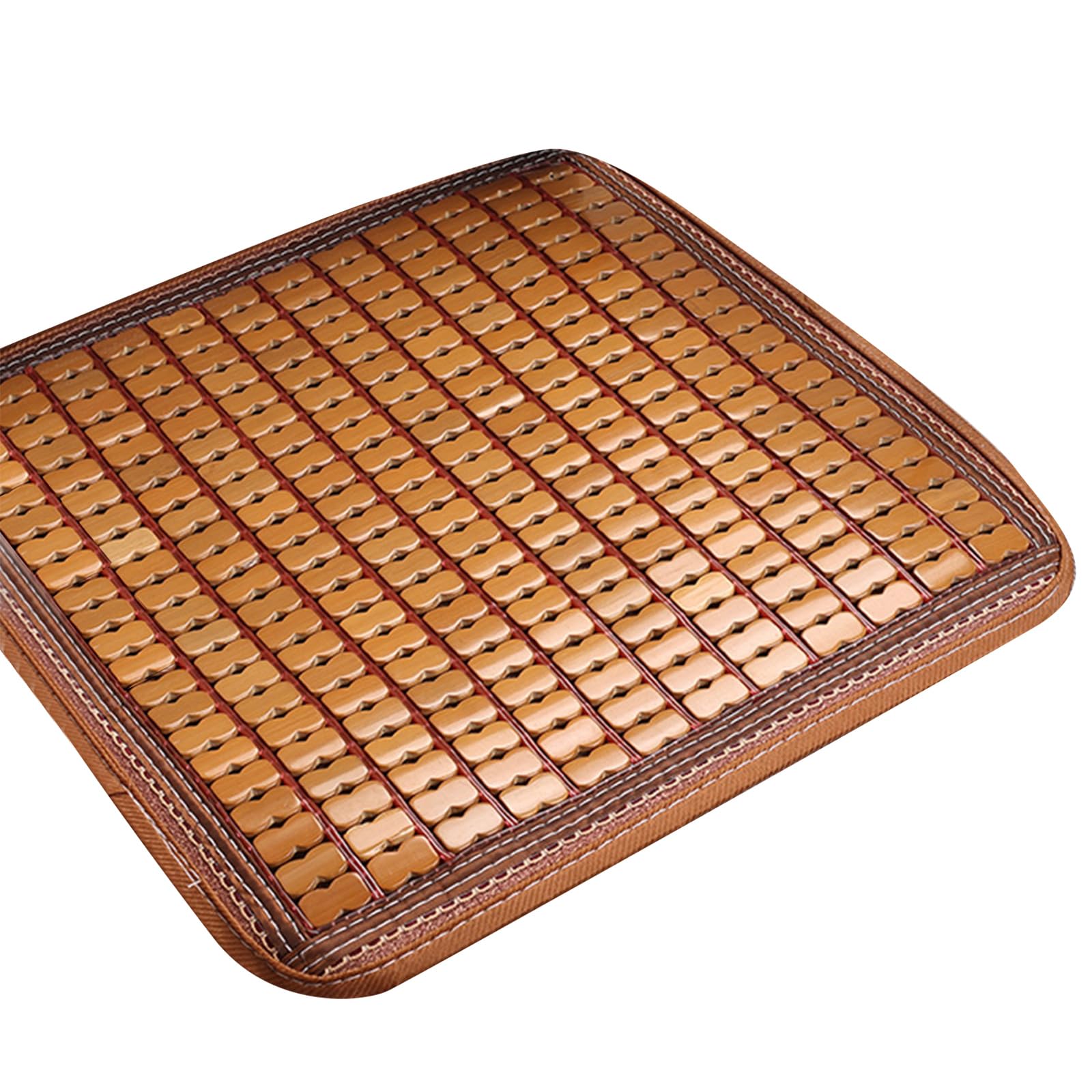 HDOYTXXM Cool Wood Seats Cushion Mat for Car Seats Sofas and Chairs 50cm 45cm Square Pad Chair Cooling Mat