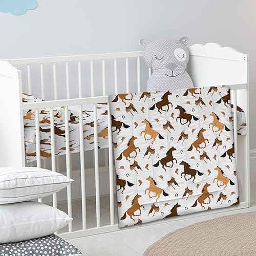 Miniatura 2 de ARIGHTEX Juego de ropa de cama infantil de 4 piezas con bonito animal de granja, incluye edredón acolchado, sábana bajera, sábana superior y funda