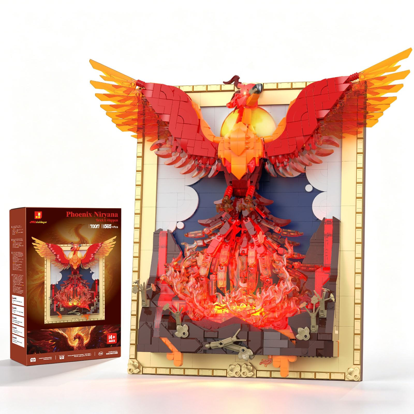 Phoenix フェニックス　レコード　4枚セット　アナログ Amazon.com: JMBricklayer Phoenix Building Set with LED Lights for