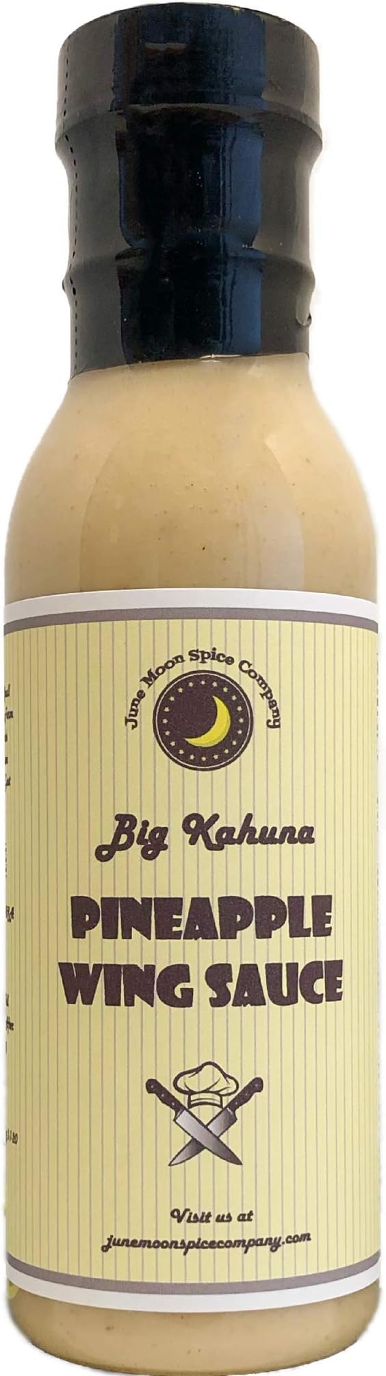 Big Kahuna Pineapple Sauce | Crafted in Small Batches | 12 fl. oz. Bottle with Flavor Lock Cap | Premium | Big Kahuna Pineapple Sauce – The Ultimate Flavor Companion for Your Culinary Adventures!