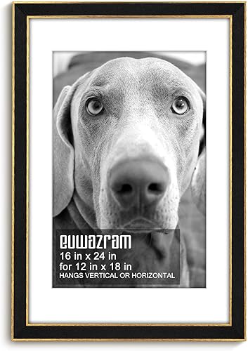 Miniatura 107 de Marco de gamuza de 10 x 13 pulgadas, marco individual, elegante marco verde de 10 x 13 pulgadas con paspartú para fotos de 8.5 x 11 pulgadas, para