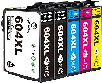 604XL Ink Cartridges for Epson 604 604xl Ink 5 pack