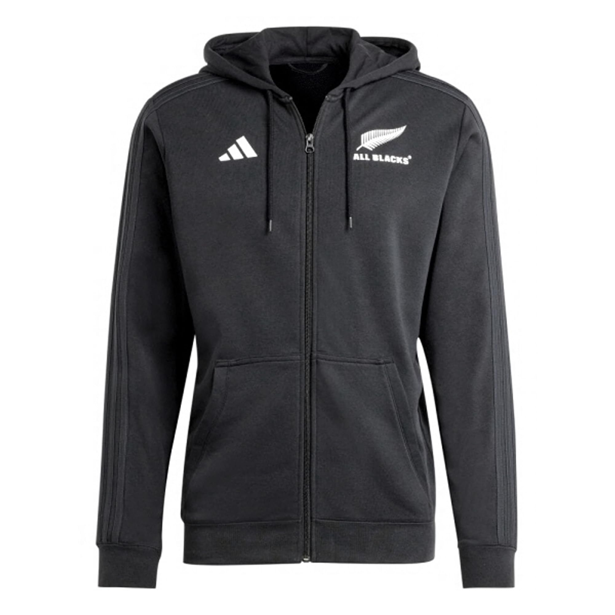 Amazon.co.jp: adidas M RUGBY ALL BLACKS 3-Stripes Full Zip