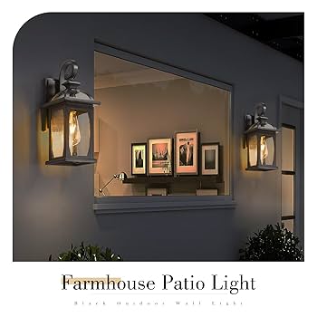 朔夜　0628 zeyu Large Outdoor Wall Light Fixtures, 28 Inch Modern