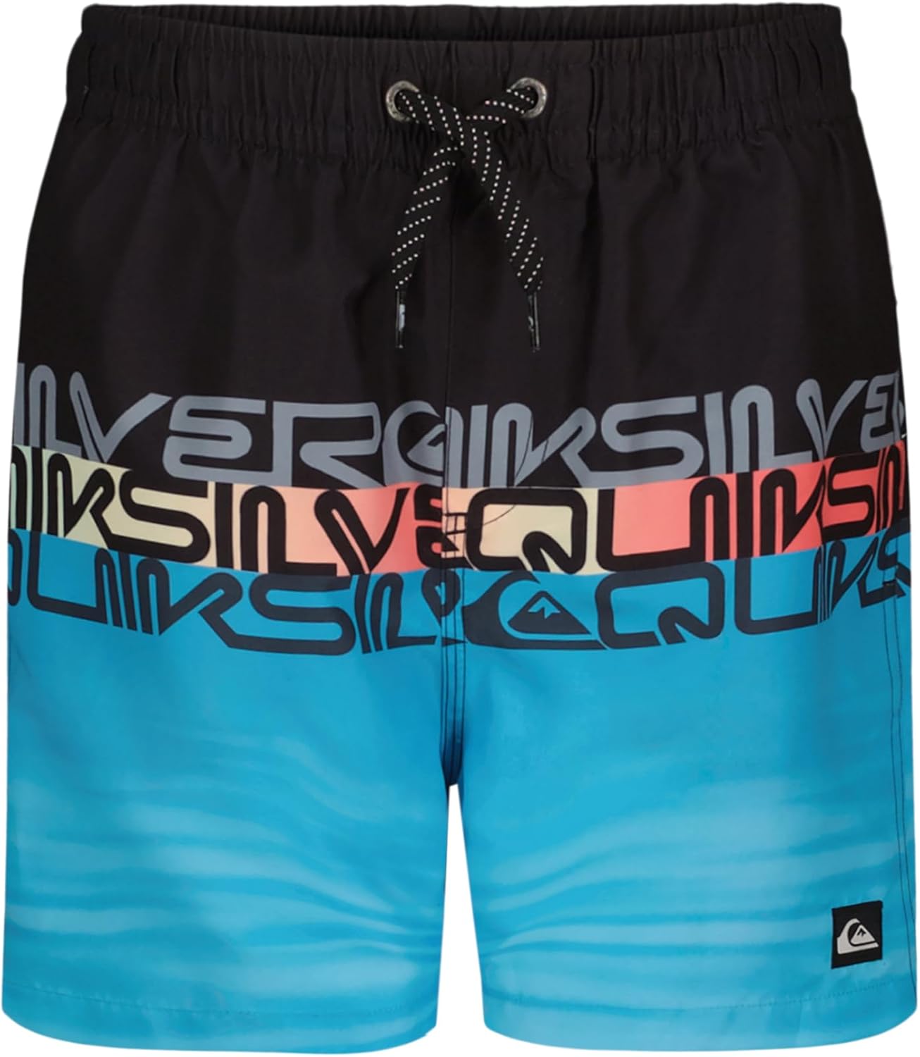 Quiksilver boys Volley Swim Trunks With Upf 50+ Sun Protection, Quick Dry Bathing Suit Shorts