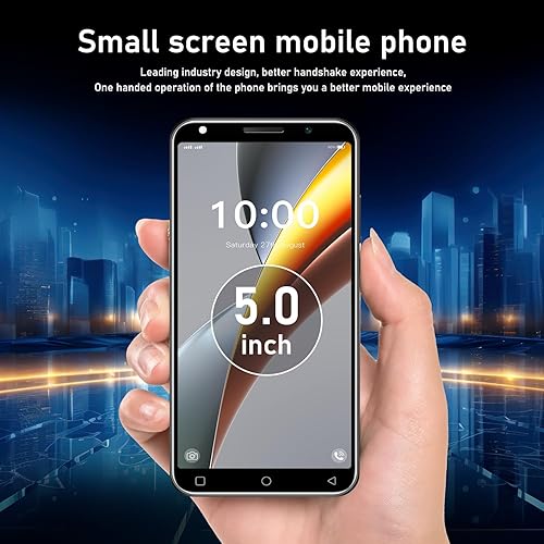 Miniatura 2 de Teléfono móvil barato 3G desbloqueado con pantalla HD de 5.0 pulgadas, batería grande de 3500mAh, 16GB ROM Android 9.0 Dual SIM Dual Standby,