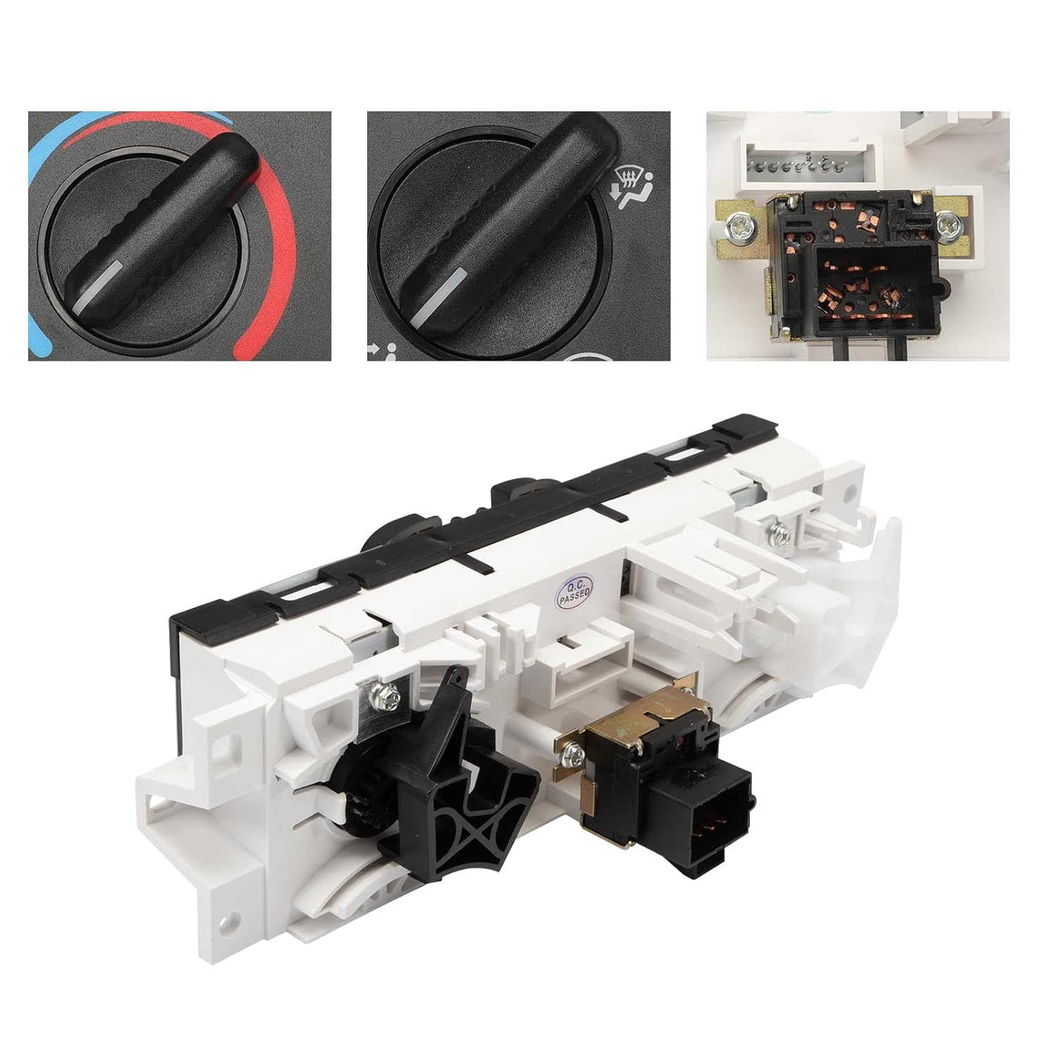 HVAC A/C Heater Control Switch Climate Air Conditioner Panel for 2004-2012 Colorado Canyon Blower Motor Control Module 15-73870 25841856 15221922