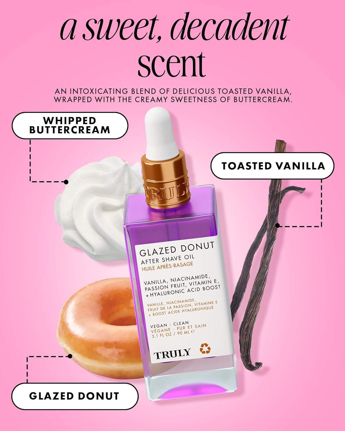 Truly Luxury After Shave Oil | Soothing & Hydrating Treatment to Prevent Ingrown Hair For Smooth, Irritation-Free Skin for Daily Use