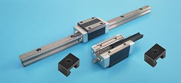 HG15 Linear Slider Rail, HG15 Rail 1pcs Length 1880mm/74.02inch with 2pcs HGH15CA Square All-Metal high-Temperature Resistant Bearing Slider Block, High Assembly CNC Linear Guide Kits