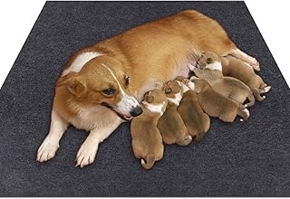 Sszhen Whelping Box Liner Mat,Washable and Reusable Puppy Pad,Premium Absorbent Urine pet Mat,Under The Dog Crate Mat,Protect Your Floor, Furniture or Any Other Area from Liquid Leakage (36