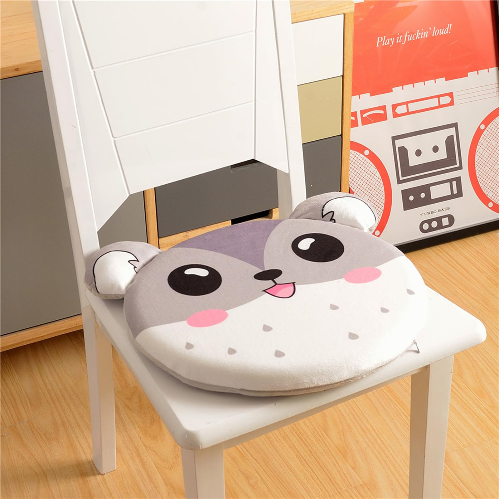 LweiPsqLin Cute Animals Shaped Seating Cushion Sofa Chairs Floor Pillow for Kids Girls Reading Nook Watching TV Bed Room Decoration,Cozy Floor Cushion. (1.8