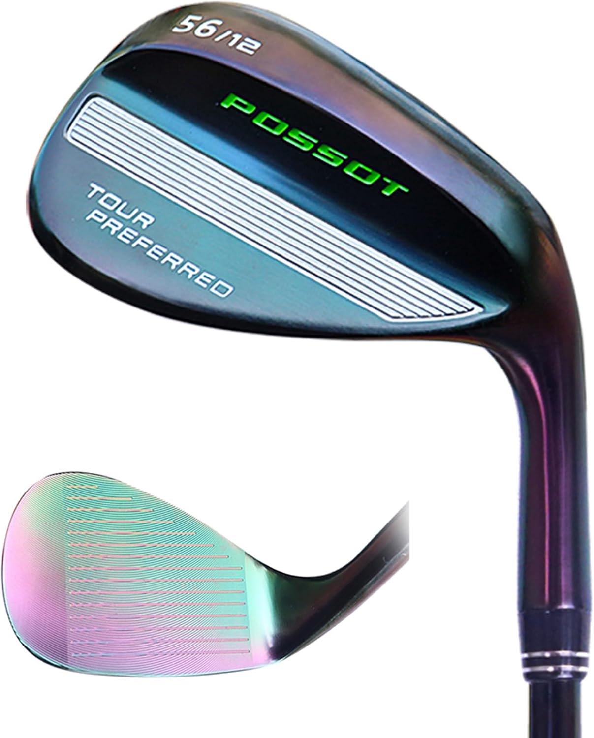 Golf Wedge Set, 52/56/60 Degree for Man with Beautiful Black Colorful Finish