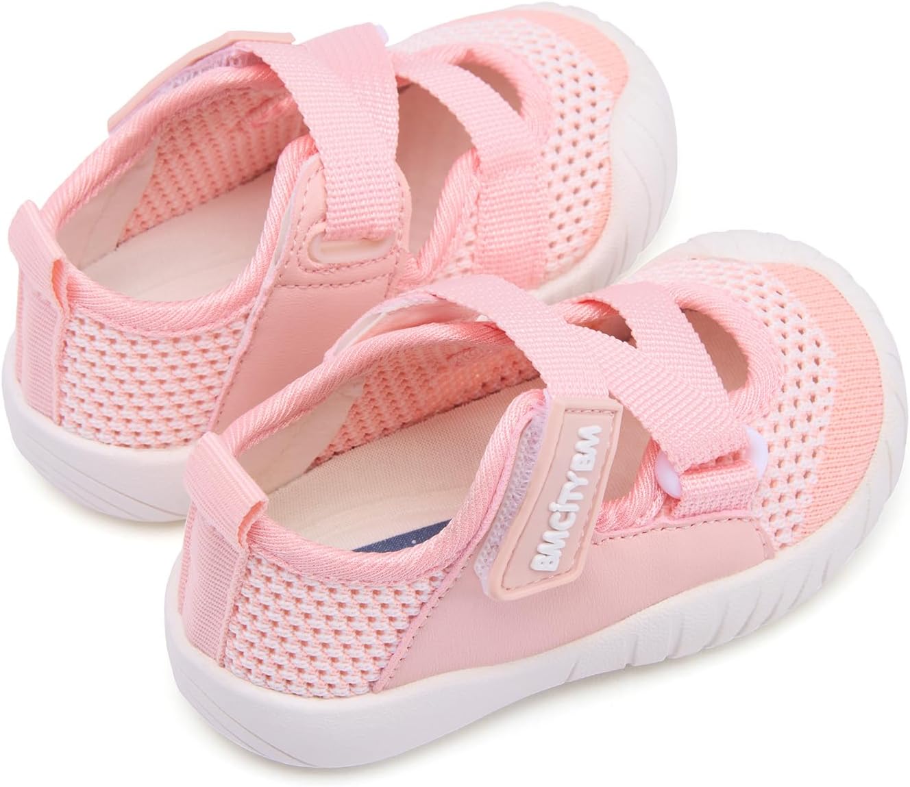 BMCiTYBM Baby Boy Girl Closed Toe Summer Sandals Lightweight Shoes Infant Non-Slip First Walking Sneakers 6 9 12 18 24 Months