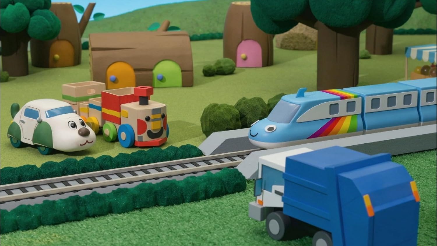 Amazon Co Jp Nhkdvd いないいないばあっ アニメいっぱい Dvd ブルーレイ ワンワンとうーたん のりものタウン むしむしくん