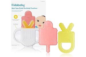 FridaBaby Teething Relief Not-Too-Cold-to-Hold Baby Teether