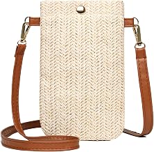 Crossbody Bags Small Crossbody Bag Mobile Phone Pouch Women Woven Crossbody Bags