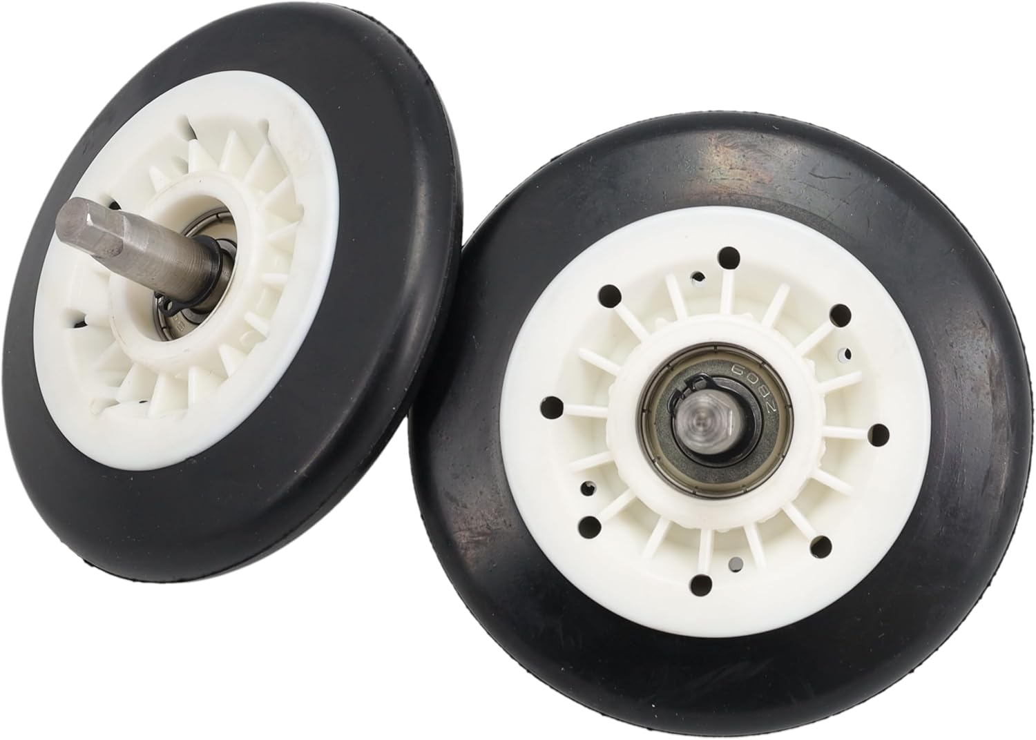 Supplying Demand 4581EL2002L Dryer Drum Support Roller 2 Pack - Replaces 4581EL2002H, AGM75510755