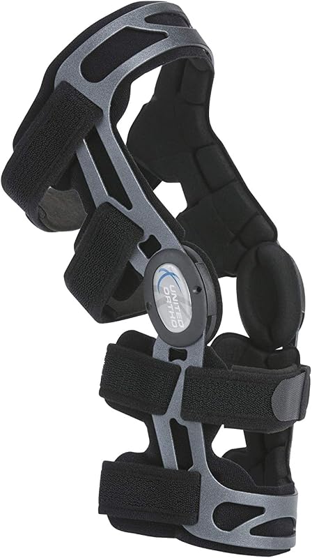 United Ortho 300541-01 Functional ACL Knee Support Brace, Right Leg, x Small