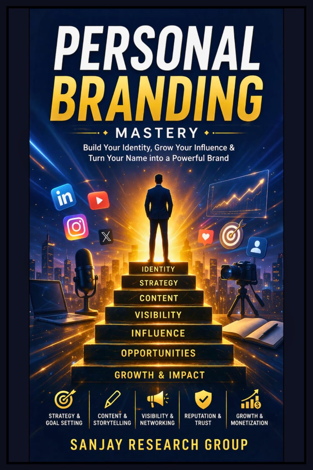 Personal Branding: Build Your Identity, Grow Your Influence & Turn Your Name Into a Powerful Brand (Self Help Books By Sanjay Mandavi)