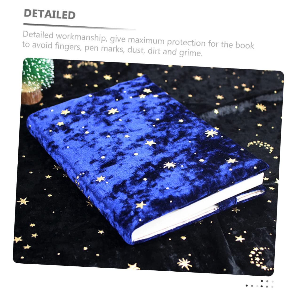 SHINEOFI 2pezzi Copertura Per Libri Tessuto Elegante e Riutilizzabile Protettore Per Libri e Album Design Profondo Facile Da Applicare e Resistente All Usura