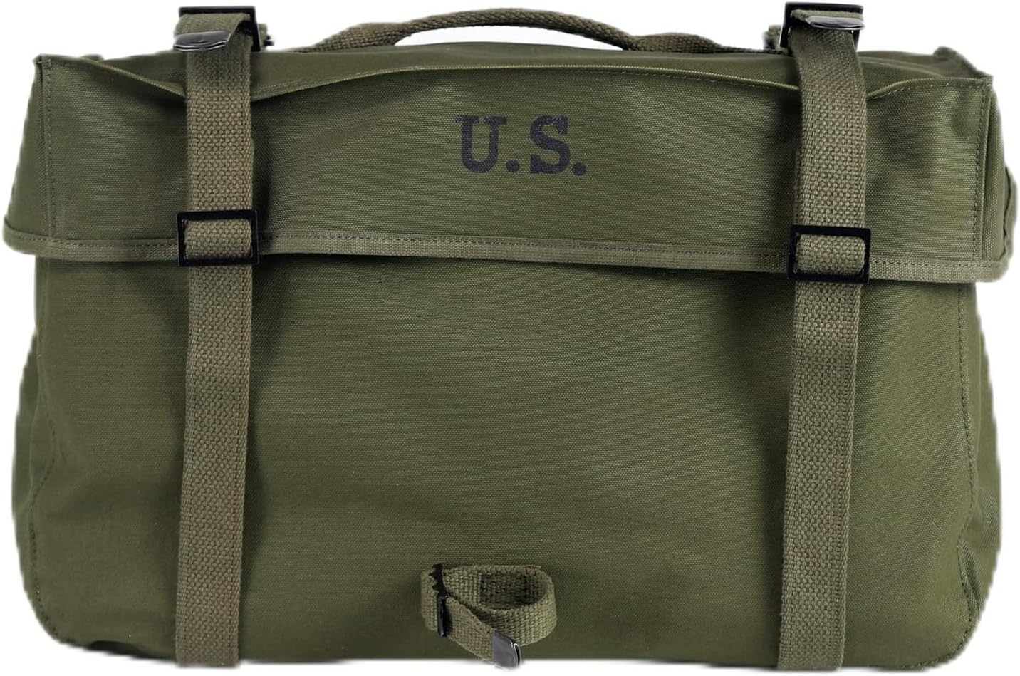 ANQIAO WW2 US M1945 Lower Cargo Pack Green High Density Canvas Webbing Made