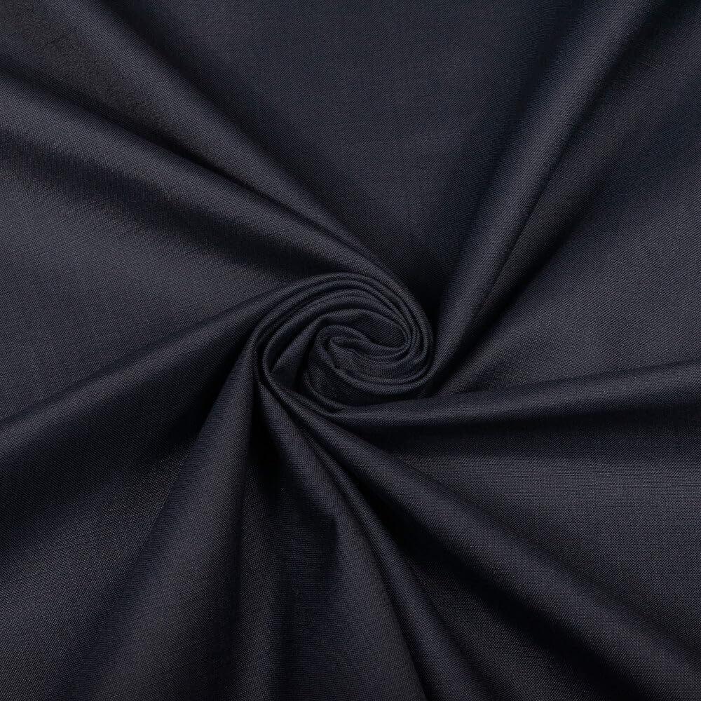 Lino Italiano Polyester Viscose 58/60 Inch 195 GSM Linen Look Fabric by The Yard - for Sewing Apparel, Accessories, & Décor - Off White (1 Yard)