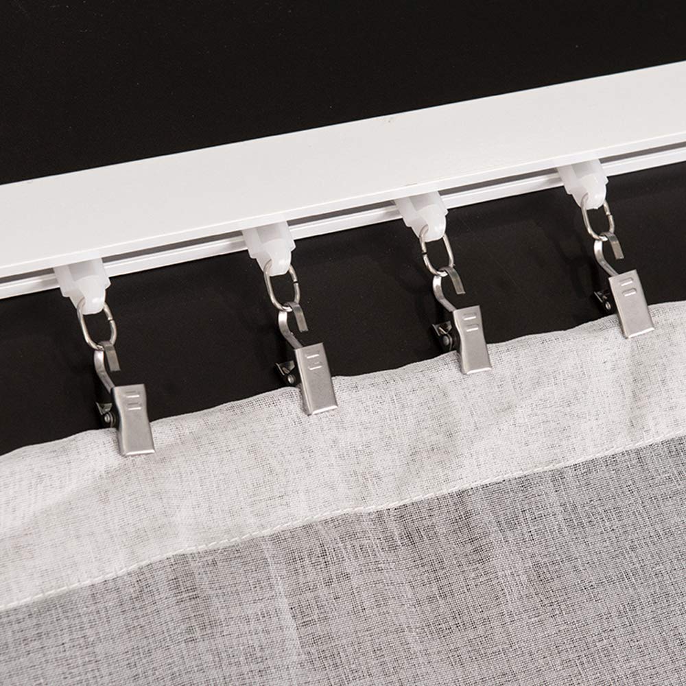 12 Pièces Anneaux de Crochet de Rideau de Douche Ouverts Ovales Suspendus pour Crochets de Tringle en Métal Salle de Bain Argent - Maison 12 Pièces Anneaux de Crochet de Rideau de Douche Ouverts Ovales Suspendus pour Crochets de Tringle en Métal Salle de Bain Argent - Maison