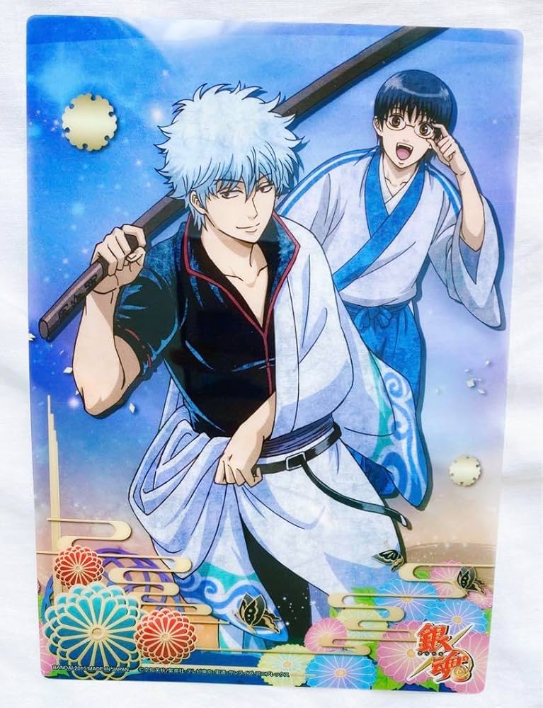 Amazon.co.jp: 銀魂 坂田銀時 志村新八 くりあぷれぇぇぇぇと! ～祝