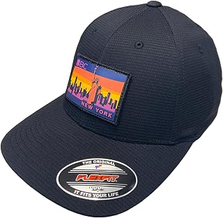 Black Clover New Live Lucky New York Resident Black L/XL Fitted Golf Hat/Cap