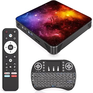Android 14.0 TV Box 2026,Quad-Core 4GB RAM 128GB ROM,Mini Keyboard | 8K Video,Dual WiFi, Bluetooth 5.0, HDMI USB 2.0/3.0 Smart Home Streaming Media Box