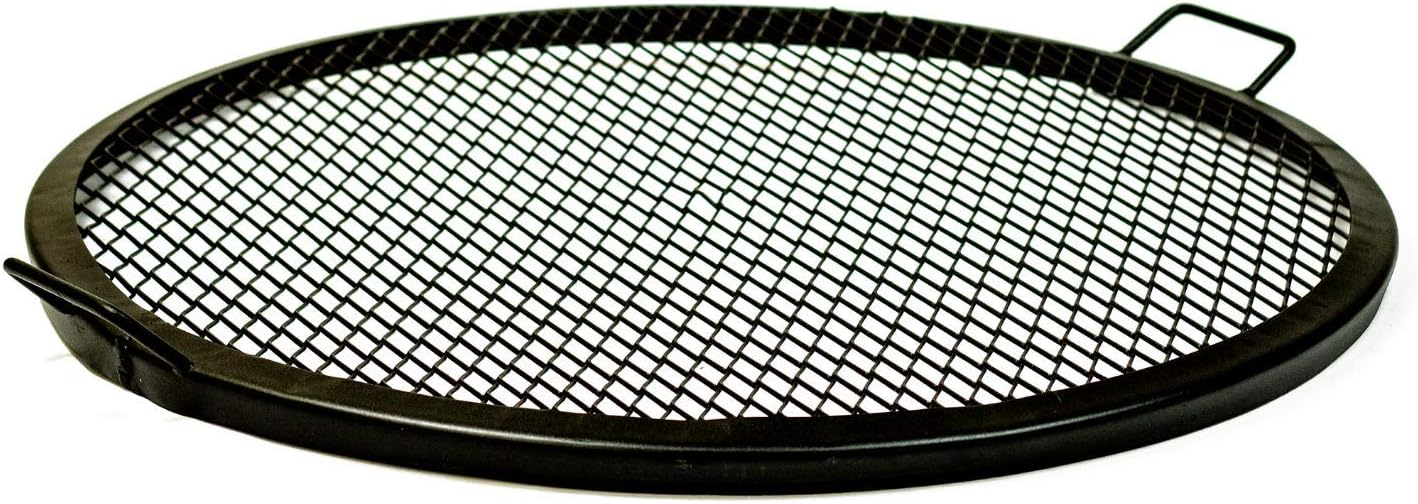 Walden BBQ Cooking Fire Pit Grilling Grate - Outdoor Grilling - Fireplace Cooking - Cooking with Fire - Fire Grate (30-Inch Diameter)