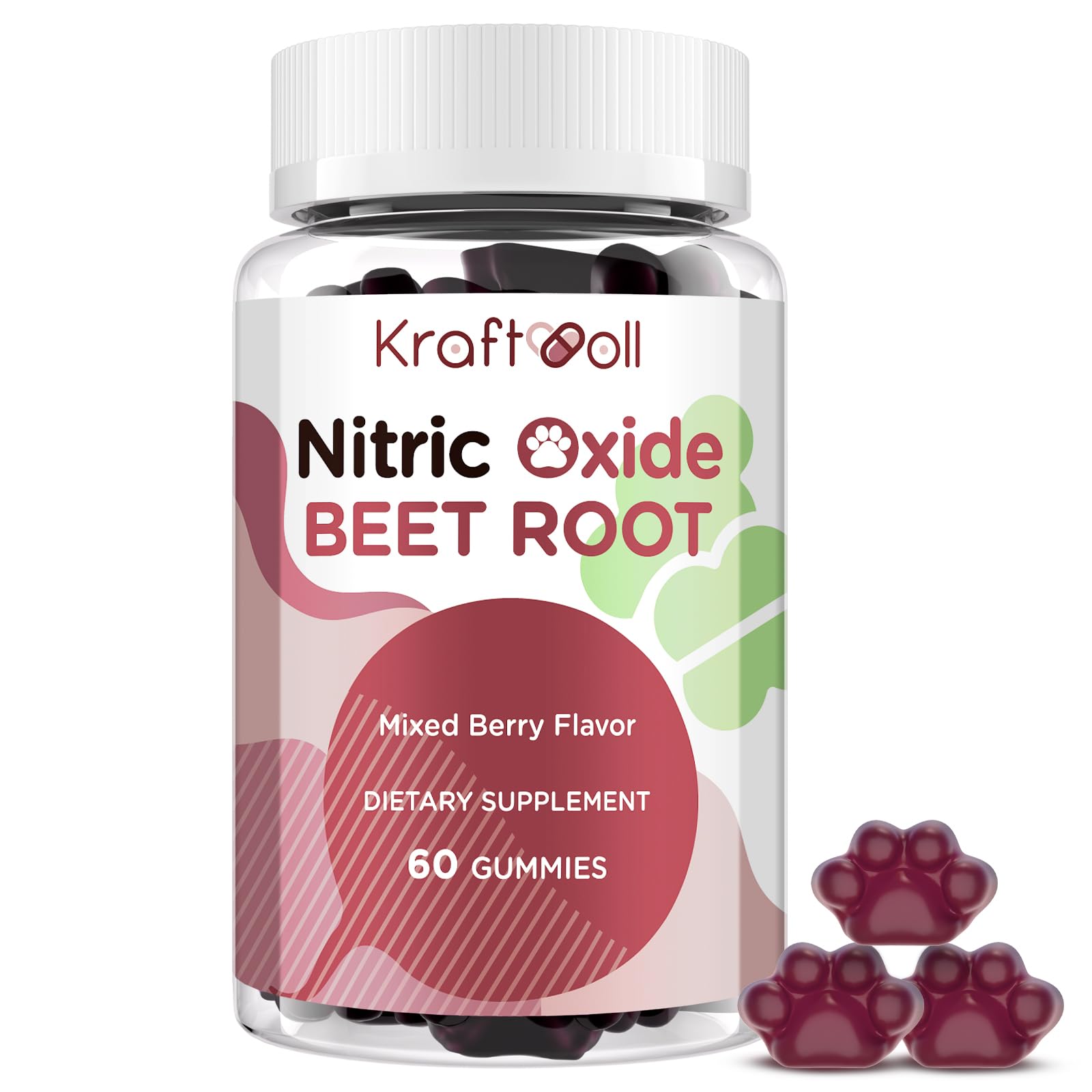 Kraftvoll Nitric Oxide Beet Root Gummies