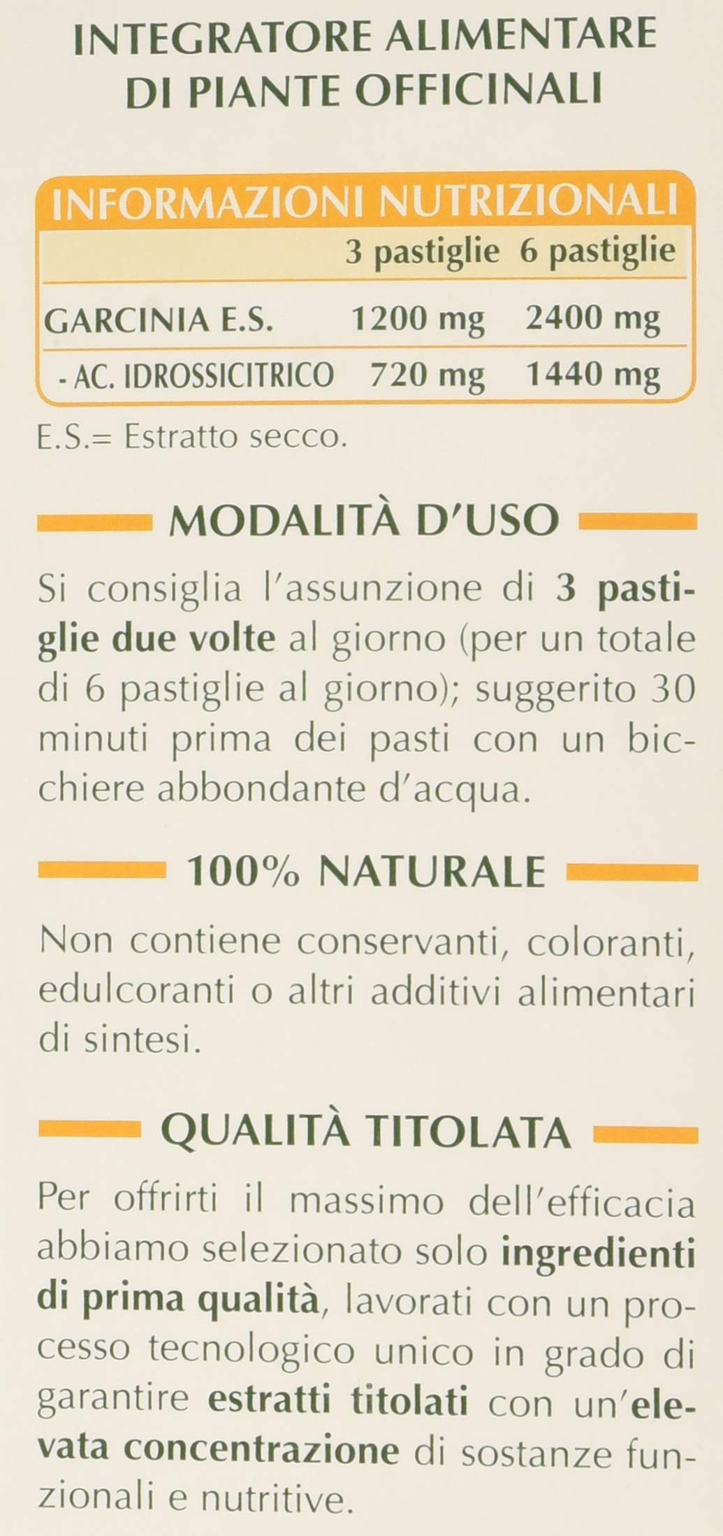 Dr Giorgini GARCINIA CAMBOGIA Estratto Titolato - 90 g
