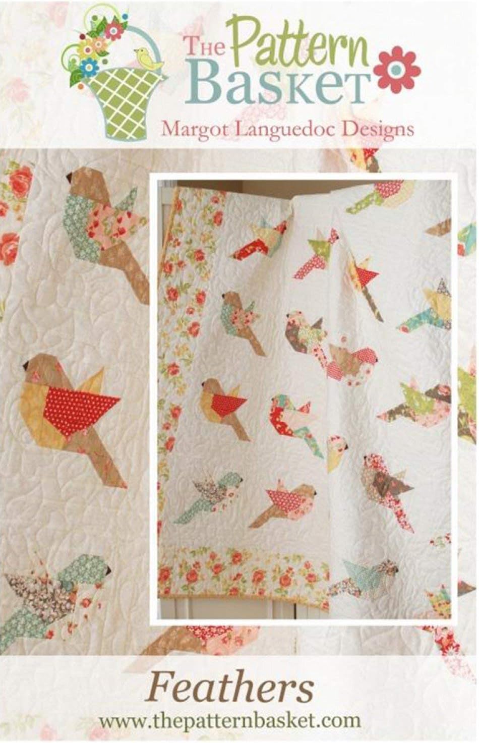 Feathers Quilt Pattern by The Pattern Basket