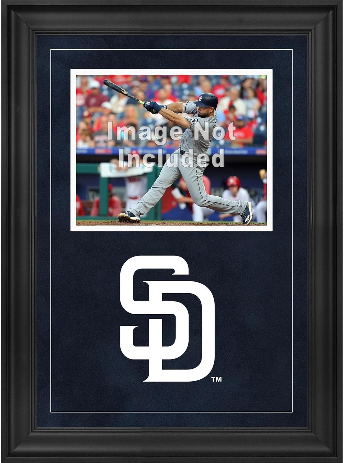 San Diego Padres Deluxe 8" x 10" Horizontal Photograph Frame with Team Logo - Baseball Other Display Cases